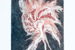 Ernte (Radierung - Aquatinta, Strichätzung, Kaltnadel, 15 x 20 cm, 2015)