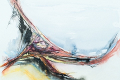 La Palma 2 (Mixed Media auf Papier, 20 x 20 cm, 2014)