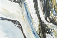 La Palma 4 (Mixed Media auf Papier, 20 x 20 cm, 2014)