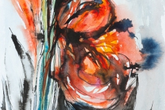 remember you(Mixed Media auf Papier, 20 x 40 cm, 2014)