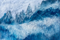 Nebelberge (Pastell, 2020)