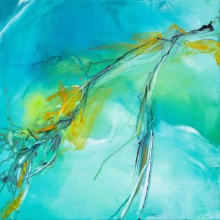 Frühling (Acryl, 2021)