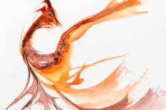 Drachentanz (Aquarell, 2019)