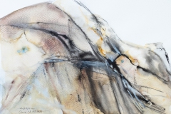 Farbiger Berg (Aquarell, 2023)