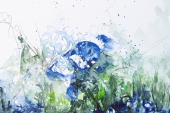 In the garden (Aquarell, 2023)
