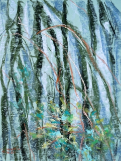 Nebelwald (Pastell, 2021)
