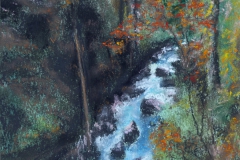 Breitachklamm (Pastell, 2024)