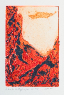 Lava (Collagrafie, Serie 3, 2017)